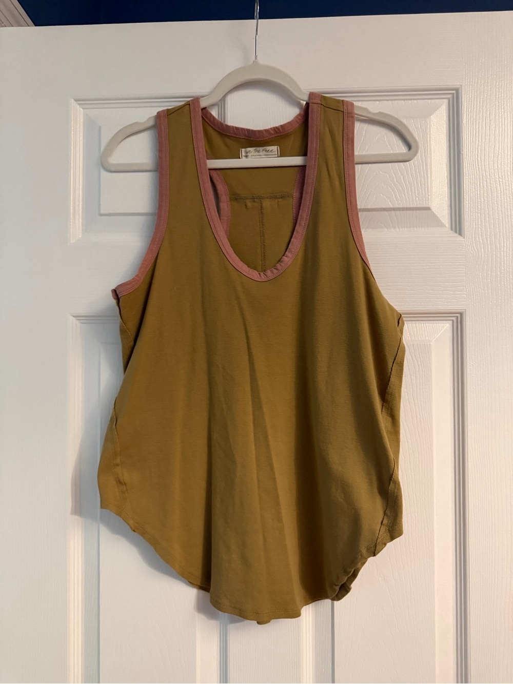 Free People We The Free Olive Swing Tank Top Medium